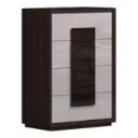 Cómoda Barcelona Design Sabadell 4 Cajones Roble/Gris RB857CA-BK