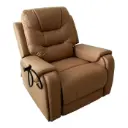 Sillón Reclinable Barcelona Design Terracota Eléctrico 1 Plaza USB-A Café F7061E-BROWN