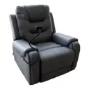 Sillón Reclinable Barcelona Design Bruma Eléctrico 1 Plaza USB-A Gris F7061E-GREY