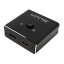 SWITCH UNNO TEKNO HDMI BIDIRECTIONAL HB1201BK