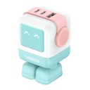 CARGADOR UGREEN CD361 65W 2 PUERTOS USB-C Y 1 PUERTO USB-A CARGA RAPIDA 35856