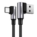 CABLE USB-A ANGULO RECTO A USB-C ANGULO RECTO UGREEN US176 2M 20857
