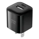 Adaptador de Corriente American Electric USB-A/USB-C 12W Negro JF-RWC218-BK