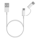 Cable Xiaomi Mi 2-In-1 Usb Cable 30Cm 15304