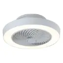 Ventilador de Techo American Electric Iliso Alba Luz LED 36W Dimerizable Blanco F-602