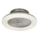 Ventilador de Techo American Electric Iliso White Luz LED 36W Atenuable Blanco PF-012