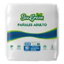 Pañal de Adulto BeeGreen Maxi M 10 Unidades 8-400-027-015