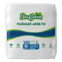Pañal de Adulto BeeGreen Maxi L 10 Unidades 8-400-027-020
