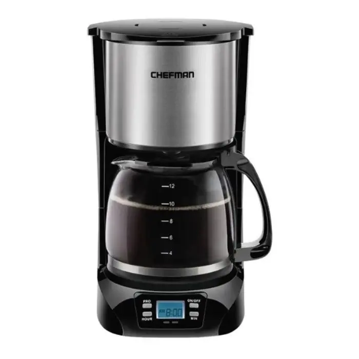 Coffee Maker Chefman 10 Tazas Acero Inox RJ14-12-RO-MX