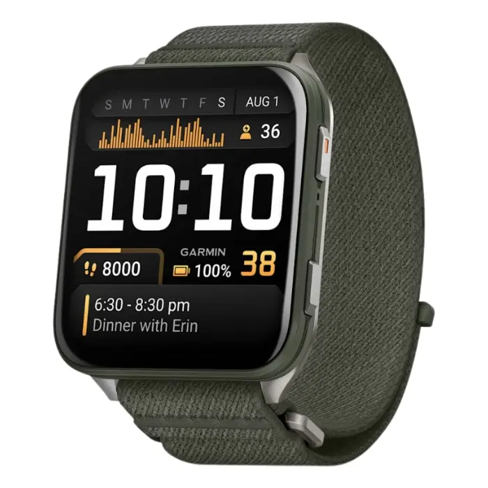 SmartWatch Garmin Venu X1 46mm Verde/ComfortFit Nylon 010-02980-01