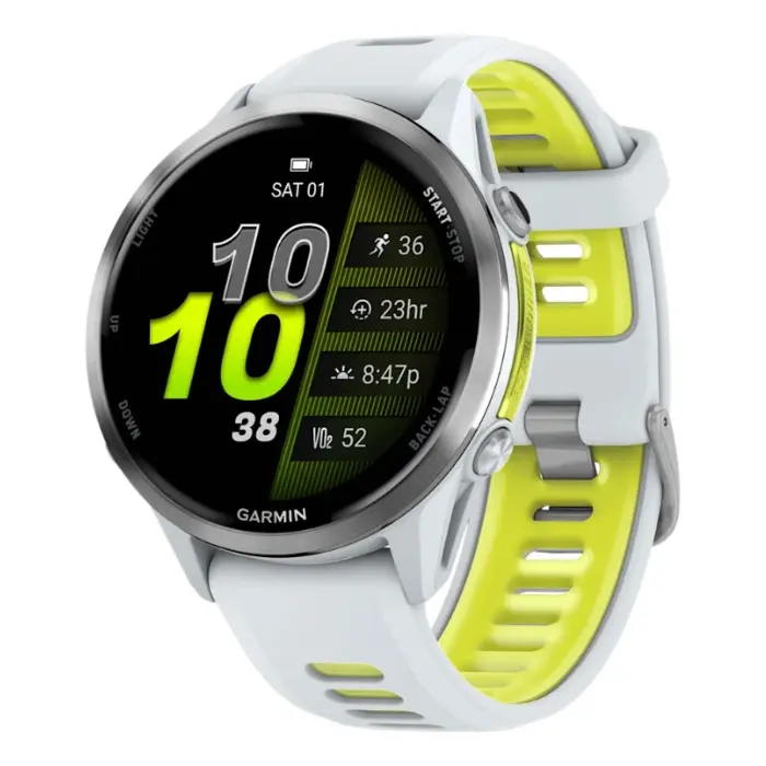 SmartWatch Garmin Forerunner 970 47mm Blanco/Amarillo 010-02969-01
