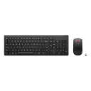 Kit Teclado y Mouse Lenovo Essential Gen 2 Inalámbricos USB-A Negros 4X31R64500