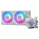 ENFRIAMIENTO LIQUIDO RGB MAG CORELIQUID I240 WHITE AIO 240MM 306-7ZW7E21-C24