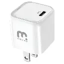 Adaptador de Corriente MyBat Pro Mini 20W USB-C Carga Rápida Blanco RCGTRAC09W