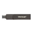 MEMORIA USB 512GB PATRIOT ILUXE STICK USB 3.2 GEN1 TYPE-C / LIGHTNING RESPALDO AUTOMÁTICO MFI IPHONE/IPAD PI512GSKM30CL