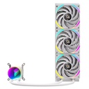 ENFRIAMIENTO LIQUIDO FORMULA V OASIS L360 ARGB WH 360MM LGA1700/AM5 4 PIN PWM + 3 PIN ARGB 4711401661405