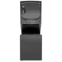 Centro de Lavado a Gas Mabe Ultra Capacity Aqua Saver Green 24kg Gris Diamante MCL2440PSDG0