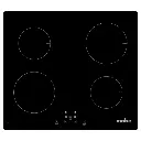 Plantilla de Inducción Empotrable Mabe 24″ 4 Quemadores Negra PM64IV0