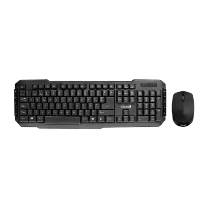 Kit Teclado Y Mouse Maxell Wkbc-200 Negro 347593