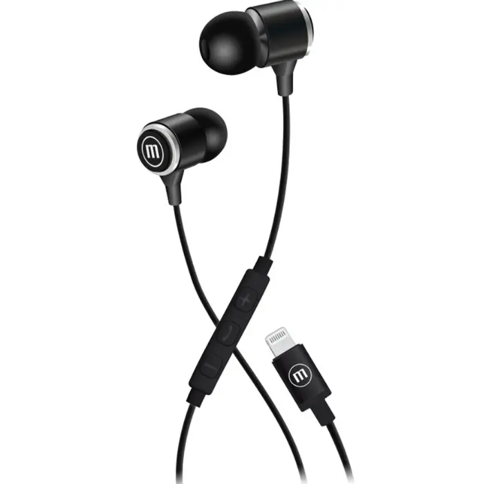 Audífonos Maxell M5 con Conector Lightning Negro 348227
