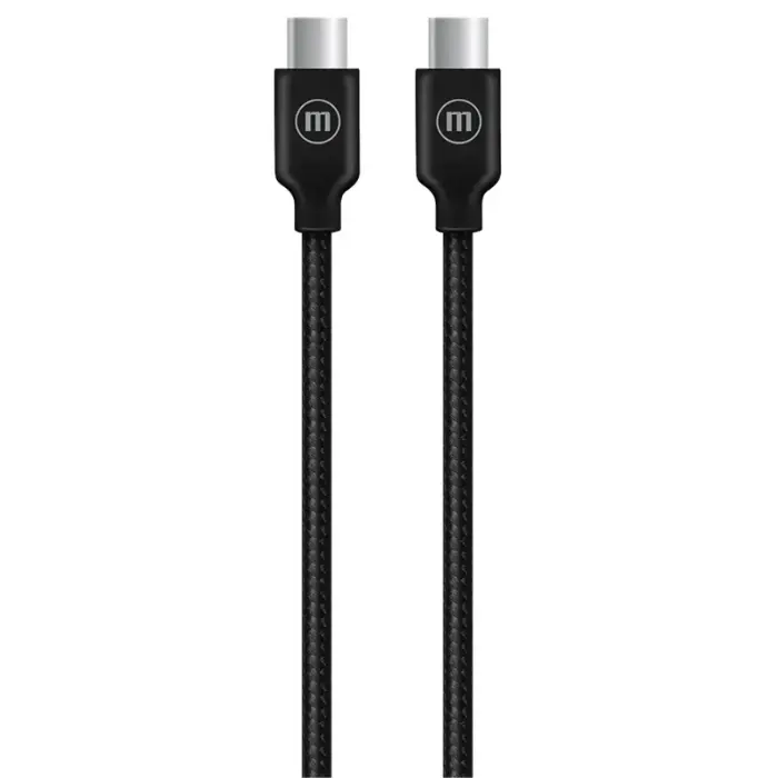 Cable Maxell Carga Rápida USB-C a USB-C Negro 348588