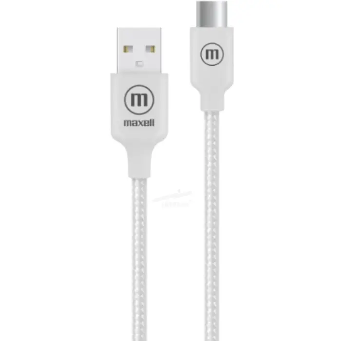 Cable Cargador Usb A Usb-C 2M Blanco Maxell 348617