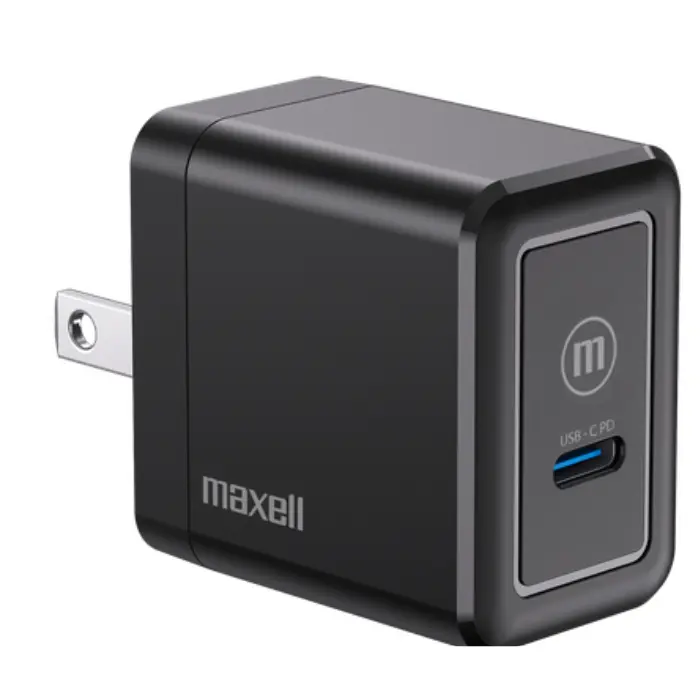 Cargador Maxell Para Pared 20W PD USB-C Negro 348642