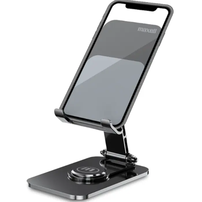 Soporte Maxell Giratorio 360° para Celular Negro 348645