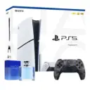Combo Consola PlayStation 5 Slim 1TB Formato Disco + Control PlayStation 5 DualSense
