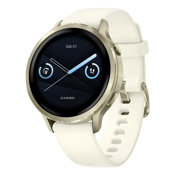 SmartWatch Garmin Venu 4 41mm Blanco/Dorado 010-03013-00