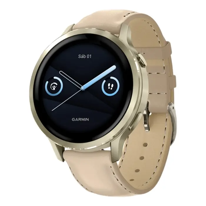 SmartWatch Garmin Venu 4 41mm Beige/Dorado 010-03013-03