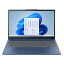 Laptop Lenovo IdeaPad Slim 3 15IAN8 15.6" Core i3 256GB 8GB-RAM Win 11 Azul LEN-82XB00BMUS-A
