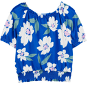 Blusa flores estampada