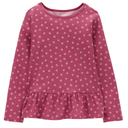 Blusa manga larga vuelitos con flores