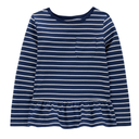 Blusa manga larga vuelitos con raya