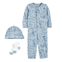 Conjunto 3 piezas gorrito y medias