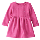 Vestido de franela por dentro con diseño dots