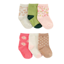 Set de medias 6 pares colores sólidos