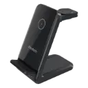 Base de Carga Inalámbrica Choetech 3 en 1 15W/10W/7.5W Negra T608-FBK