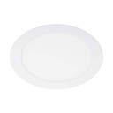 LUMINARIA DE EMPOTRAR DE 12W Y LUZ 4000K . COLOR BLANCA