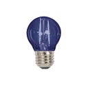 BOMBILLO DE LED AZUL G45