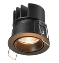 Lámpara Empotrable Downlight LED 8 W, Luz Cálida Brillante, IRC 90, No atenuable, Multivoltaje