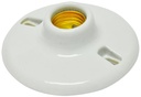 PORTALAMPARA BASE REDONDA CERRADA 4" E-26 125 V. 60