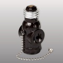 PORTALAMP.C/RECEPT. Y APAGADOR DE CADENA 125 V. 66