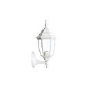 FAROL DE PARED ALUMINIO, BLANCO. E26