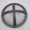 EMP. PARED EXT. REDONDO, SATIN.