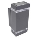 LAMPARA DE PARED DECORATIVA EXTERIOR 6W 3000K