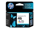Cartucho de Tinta Tricolor HP 46 CZ638AL