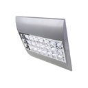 EMP. ELECTRONICO CUADRADO CURVO LOUVER, SATIN. F14T5