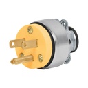 CLAVIJA BLINDADA C/TIERRA 2 POLOS